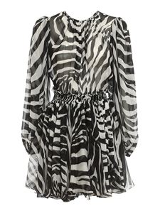Dolce & Gabbana - Zebra-striped dress