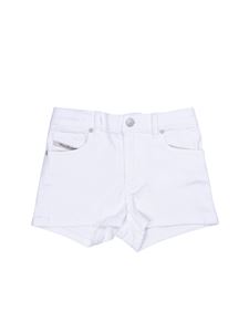 Diesel - Denim shorts in white