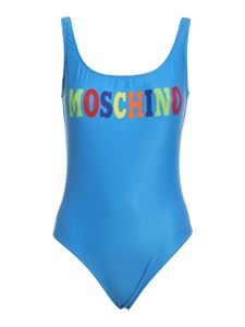 Moschino - Multicolour logo one-piece swimsuit