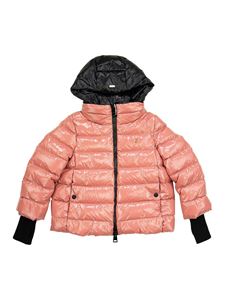 Herno - Hooded down jacket in pink