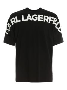 Karl Lagerfeld - Logo lettering print T-shirt