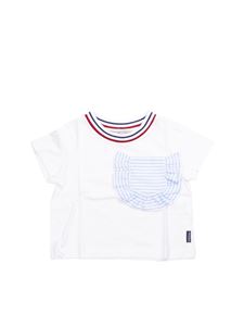 Simonetta - Pocket t-shirt in white