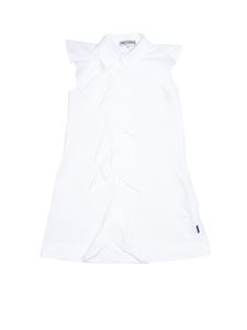 Simonetta - Ruffled dress in white