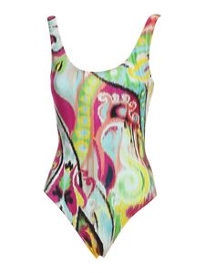 Etro - Patterned one-piece swimsuit