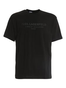 Karl Lagerfeld - Rubber logo T-shirt