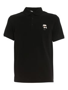 Karl Lagerfeld - Rubber Karl patch polo