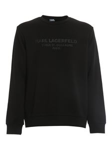 Karl Lagerfeld - Rubber logo sweatshirt