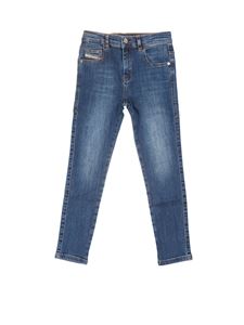 Diesel - 5-pocket jeans in blue