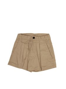 Dsquared2 - Cotton bermuda shorts in beige