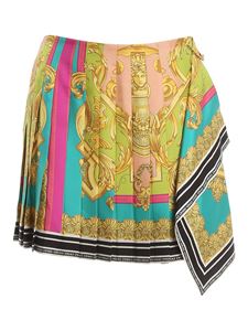 Versace - Baroque printed mini skirt