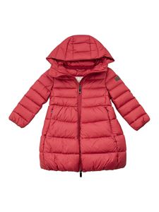 Il Gufo - Quilted padded jacket in red