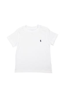 POLO Ralph Lauren Kids - Logo embroidery T-shirt in white