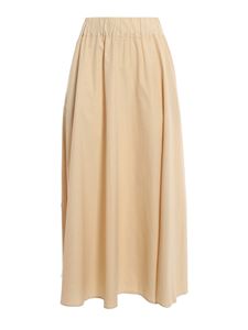 malo - Poplin long skirt