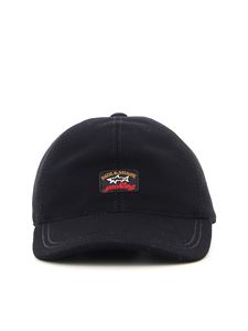 Paul & Shark - Cloth baseball cap in black