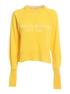 Philosophy di Lorenzo Serafini - Logo intarsia sweater