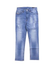 Diesel - 5-pocket jeans in light blue
