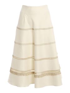 Ermanno Scervino - Embroidered skirt