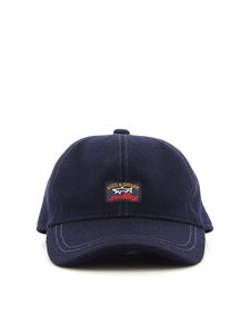 Paul & Shark - Cloth baseball cap in blue