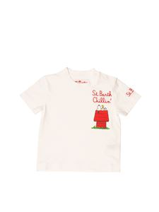 MC2 Saint Barth - Snoopy print t-shirt in white