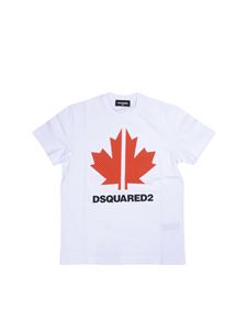 Dsquared2 - Logo printed T-shirt in white