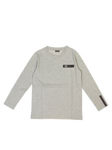 Il Gufo - Pocket t-shirt in grey