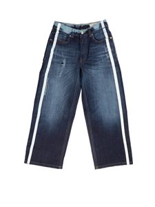 Diesel - Wide leg jeans in blue