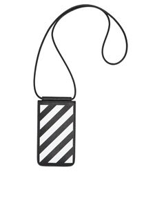Off-White - Diag neck pouch in black