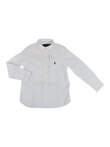 POLO Ralph Lauren Kids - Poplin shirt in white