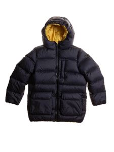 Il Gufo - Quilted down jacket in blue