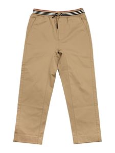 Burberry Kids - Dilan pants in beige