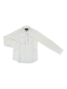 Emporio Armani - Linen shirt in white