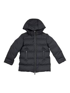 Herno Kids - Quilted down jacket in black